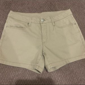 Khaki tan shorts